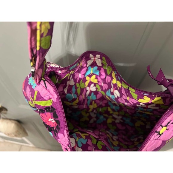 Vera Bradley Tote in Flutterby Print - Picture 5 of 5